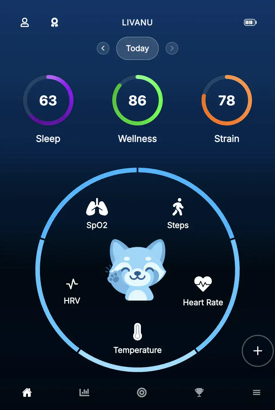 Livanu App Interface